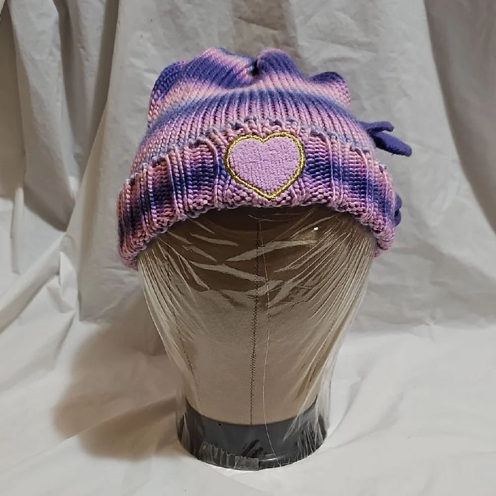 extremely ME! Girls Beanie Hat and Gloves Set OSFM New